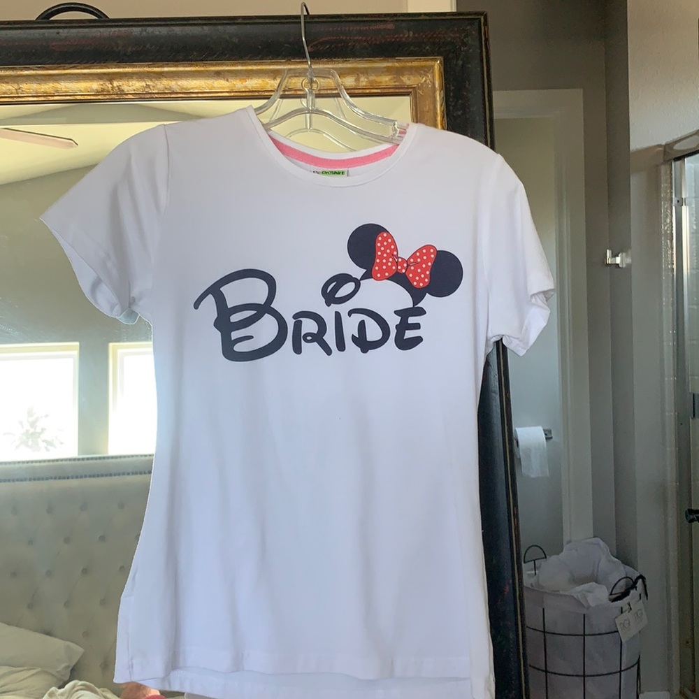 Sold! Disney inspired bride shirt